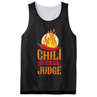 Chili Cook Off Judge Red Chili Mesh Reversible Basketball Jersey Tank