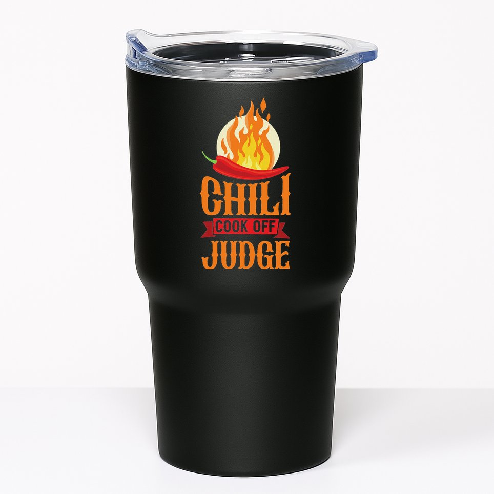 Chili Cook Off Judge Red Chili Tumbler