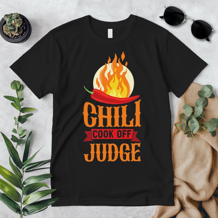 Chili Cook Off Judge Red Chili Premium T-Shirt