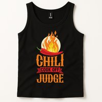 Chili Cook Off Judge Red Chili Tank Top