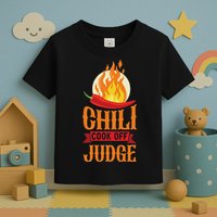 Chili Cook Off Judge Red Chili Toddler T-Shirt