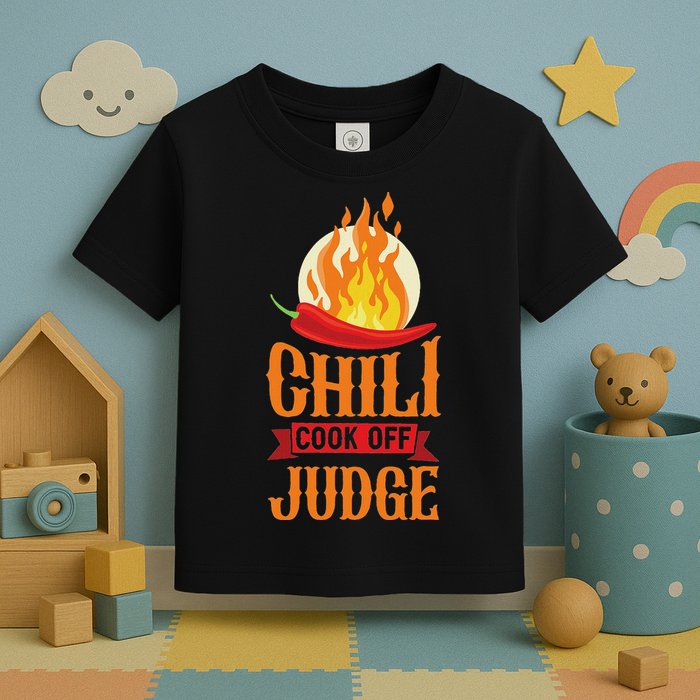 Chili Cook Off Judge Red Chili Toddler T-Shirt
