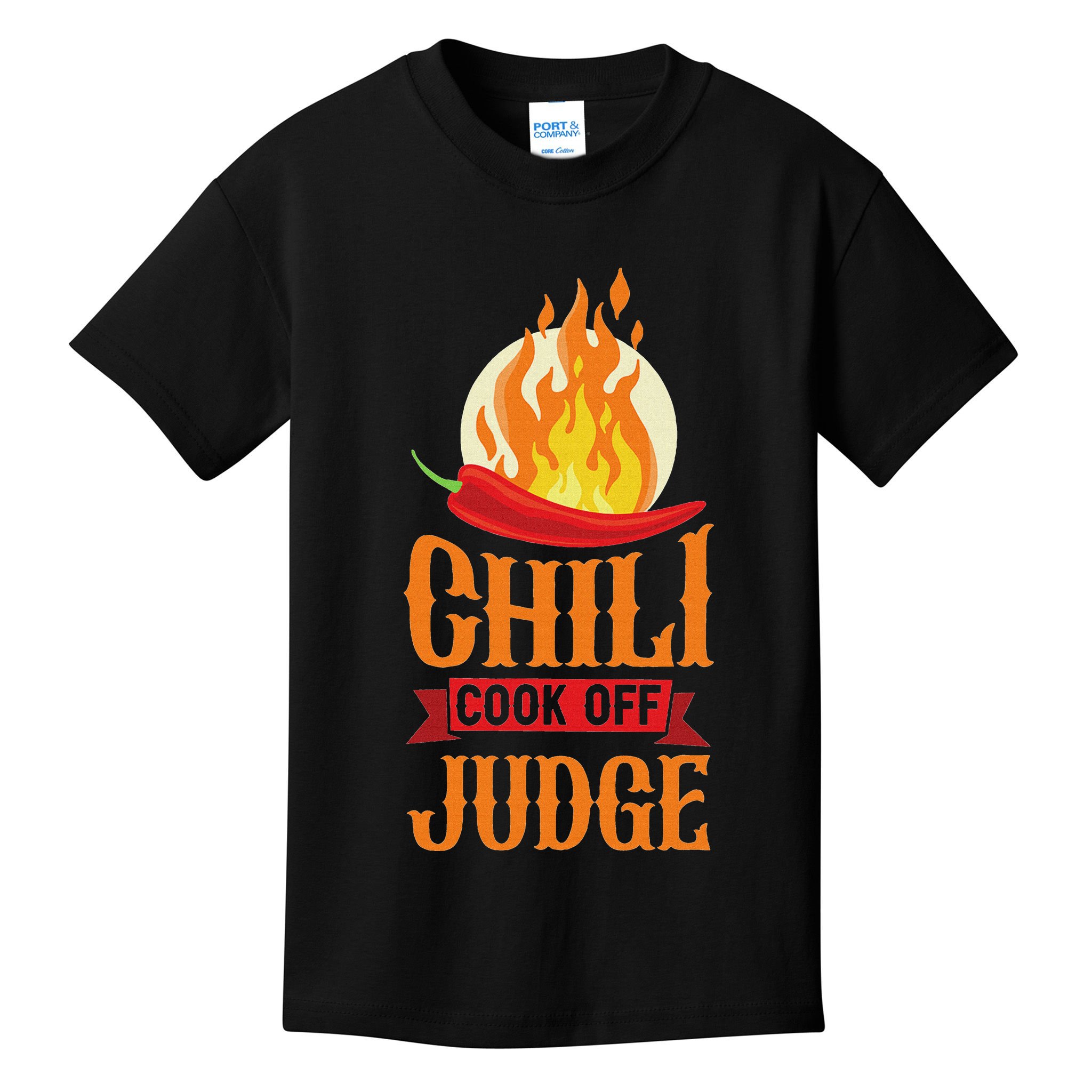 Chili Cook Off Judge Red Chili Kids T-Shirt