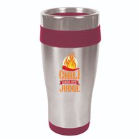 Chili Cook Off Judge Red Chili 16oz Travel Tumbler