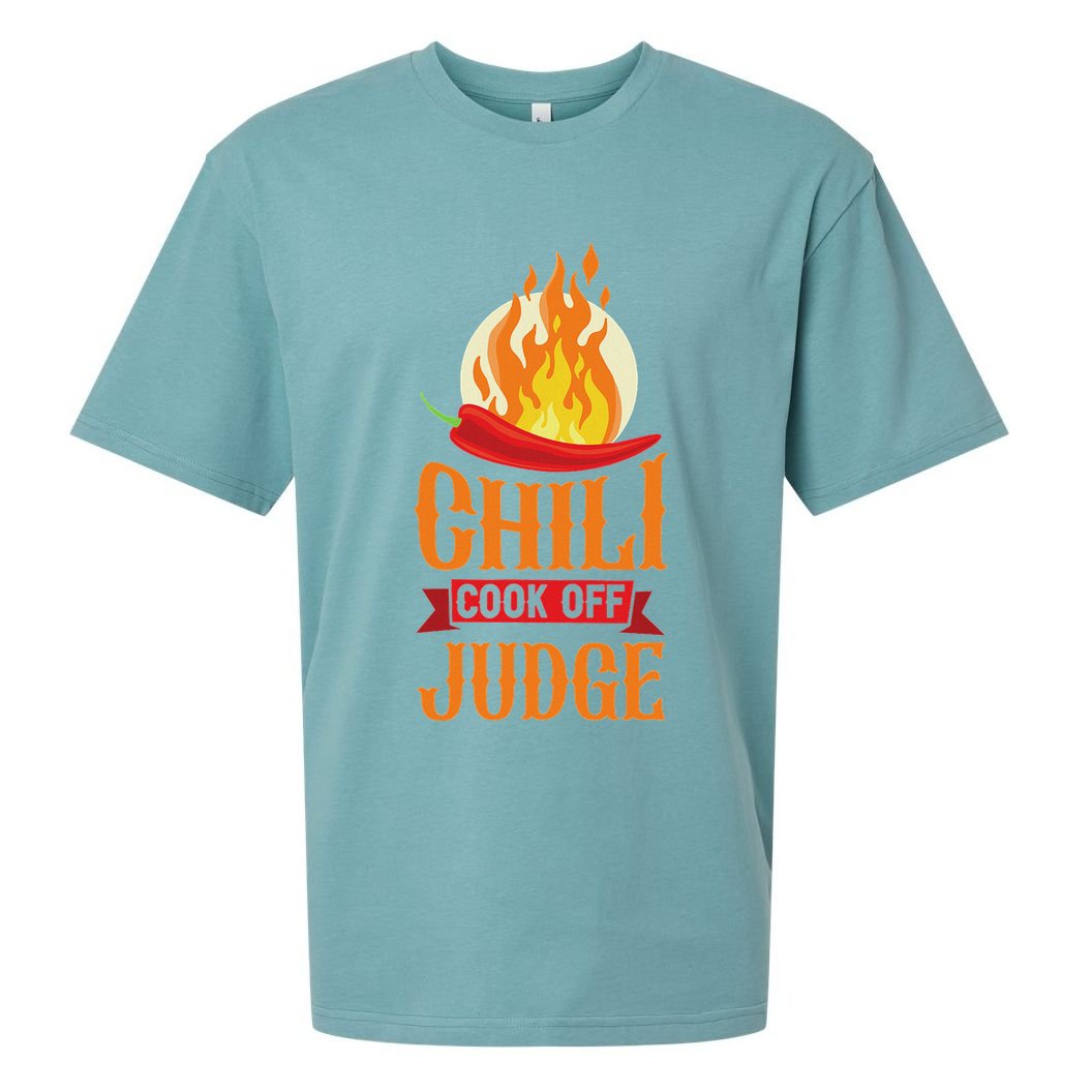Chili Cook Off Judge Red Chili Sueded Cloud Jersey T-Shirt