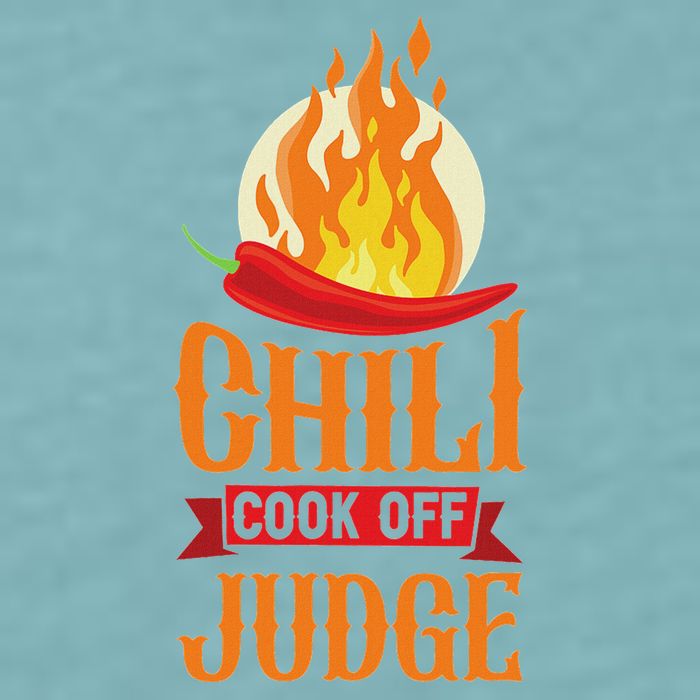 Chili Cook Off Judge Red Chili Sueded Cloud Jersey T-Shirt
