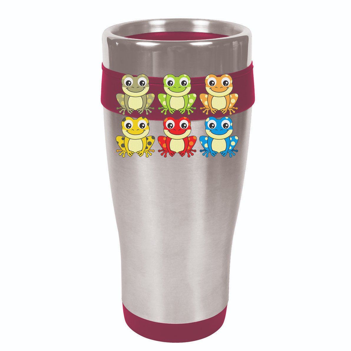 Colorful Collection Of Frogs Animal Lover Graphic Cooling Performance Long Sleeve Crew