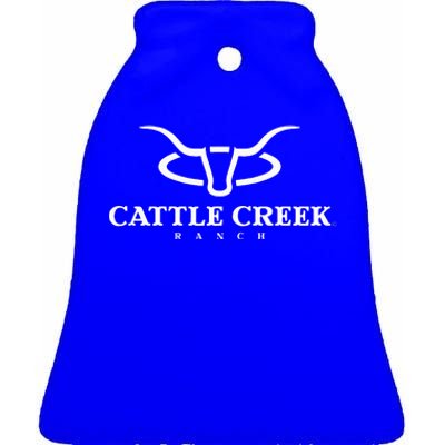 Cattle Creek Original Ceramic Bell Ornament