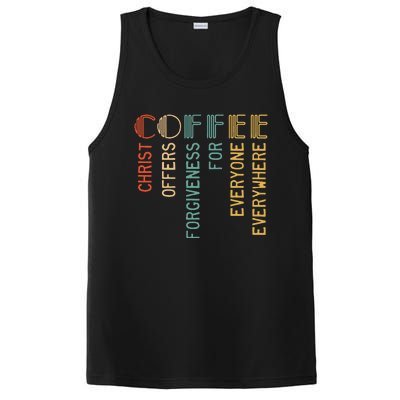 Coffee Christ Offers Forgiveness For Everyone Everywhere PosiCharge Competitor Tank