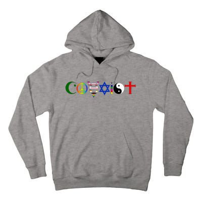 Coexist Tall Hoodie