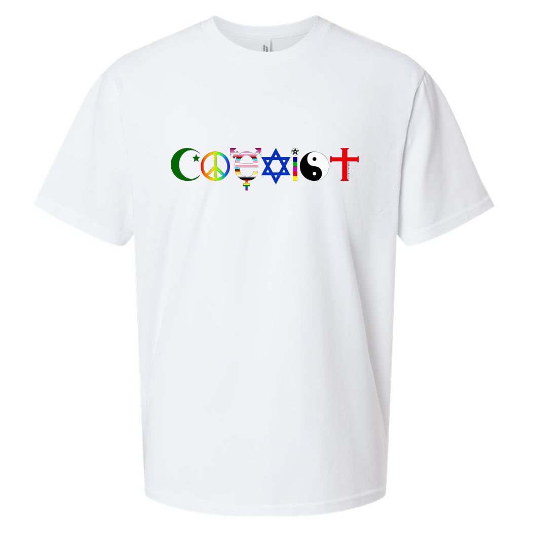 Coexist Sueded Cloud Jersey T-Shirt