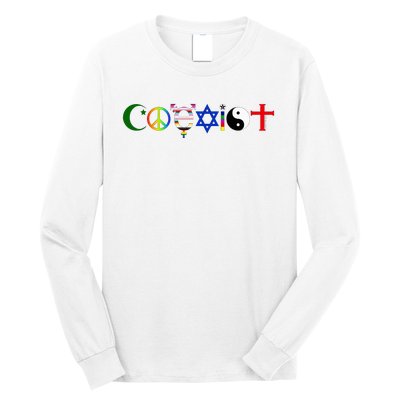 Coexist Long Sleeve Shirt