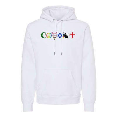 Coexist Premium Hoodie