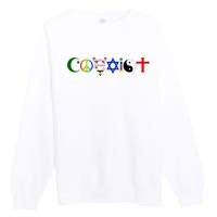 Coexist Premium Crewneck Sweatshirt