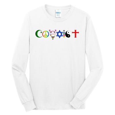 Coexist Tall Long Sleeve T-Shirt