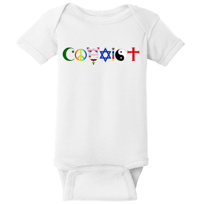Coexist Baby Bodysuit