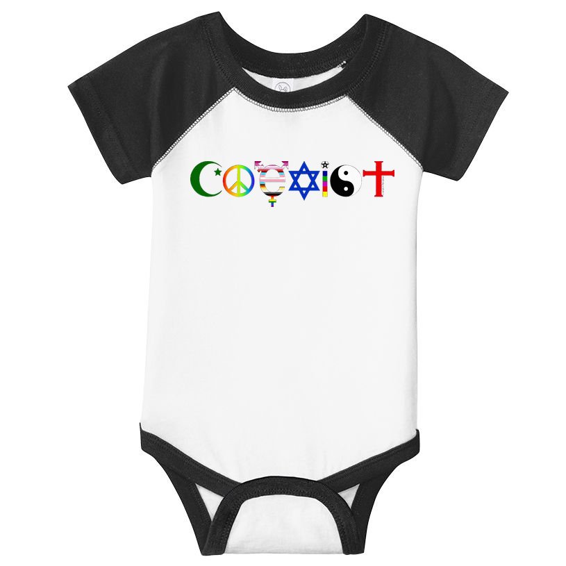 Coexist Infant Baby Jersey Bodysuit
