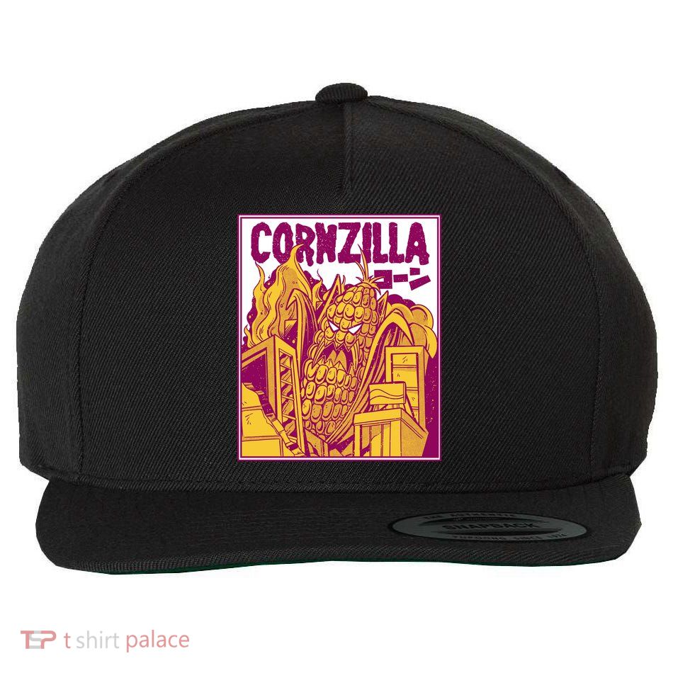 Cornzilla Wool Snapback Cap