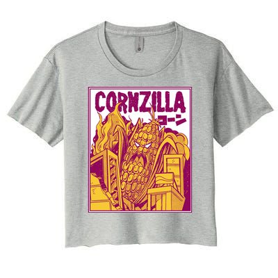 Cornzilla Women's Crop Top Tee