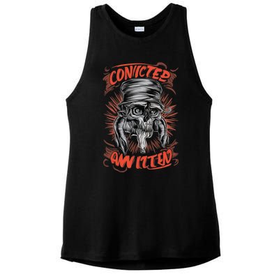 Convicted Ladies PosiCharge Tri-Blend Wicking Tank