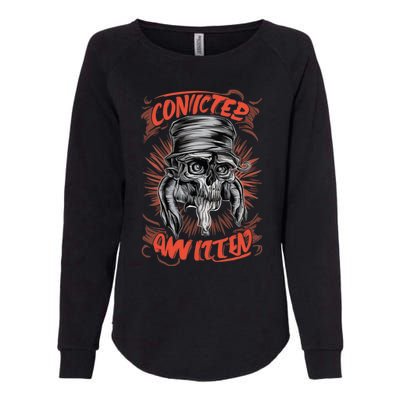 Convicted Womens California Wash Sweatshirt