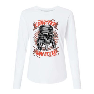 Convicted Womens Cotton Relaxed Long Sleeve T-Shirt