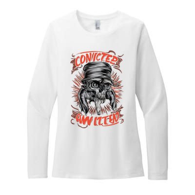 Convicted Womens CVC Long Sleeve Shirt