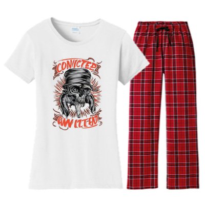 Convicted Women's Flannel Pajama Set