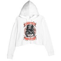 Convicted Crop Fleece Hoodie