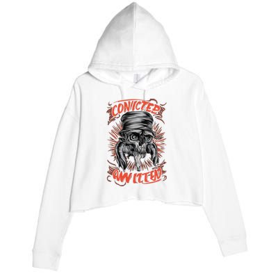 Convicted Crop Fleece Hoodie