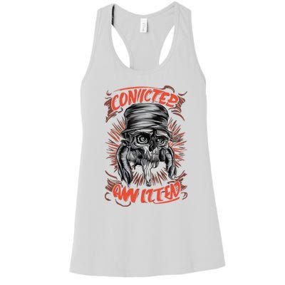 Convicted Women's Racerback Tank