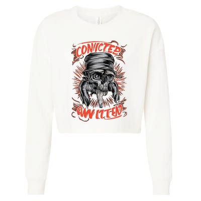 Convicted Cropped Pullover Crew