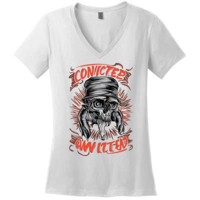 Convicted Women's V-Neck T-Shirt