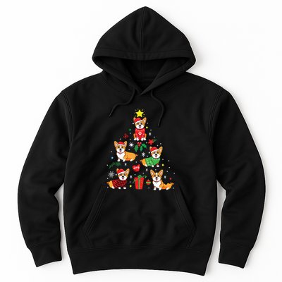 Corgi Christmas Ornament Tree Decor Funny Dog Gift Hoodie