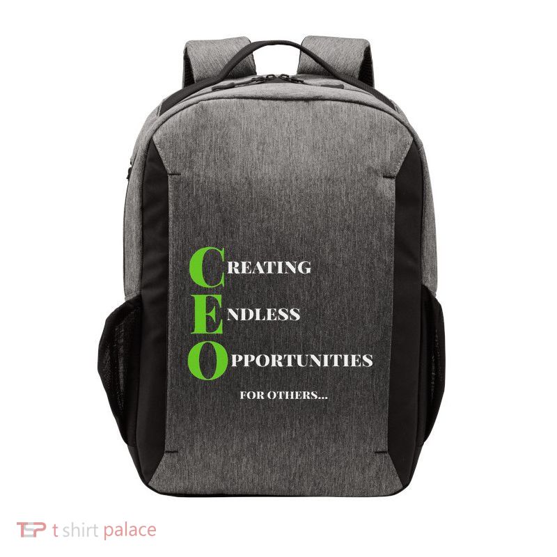 Ceo Creating Opportunity Boss Success Motivation Vector Backpack