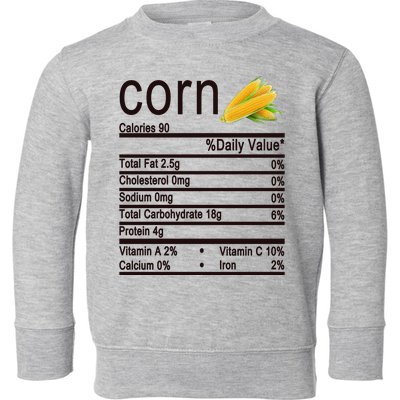 Corn Toddler Sweatshirt