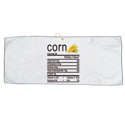 Corn Large Microfiber Waffle Golf Towel