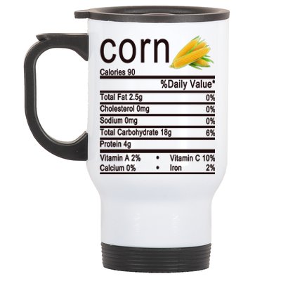 Corn Stainless Steel Travel Mug