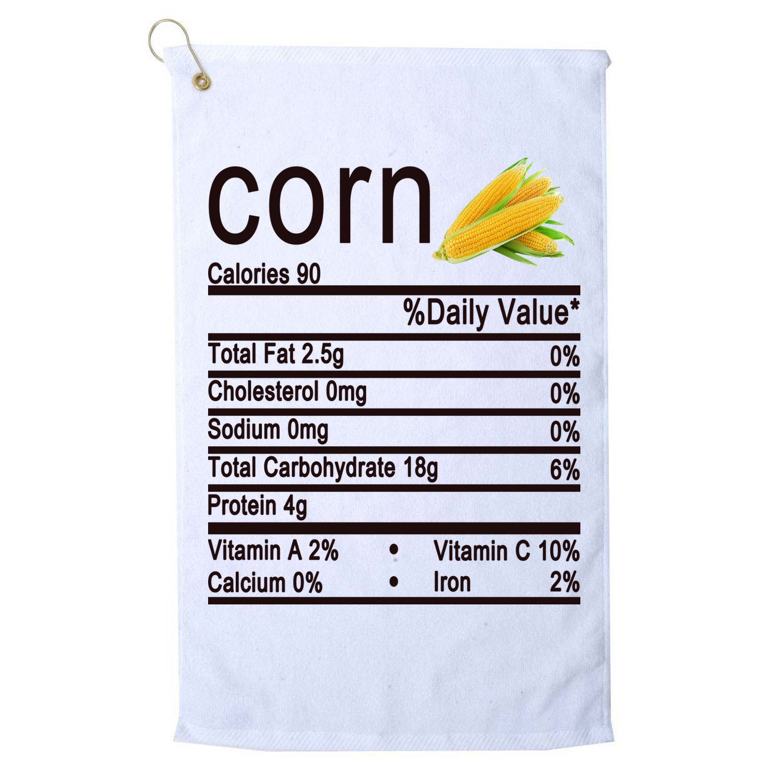 Corn Golf Towel