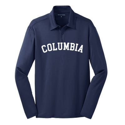 Columbia Silk Touch Performance Long Sleeve Polo