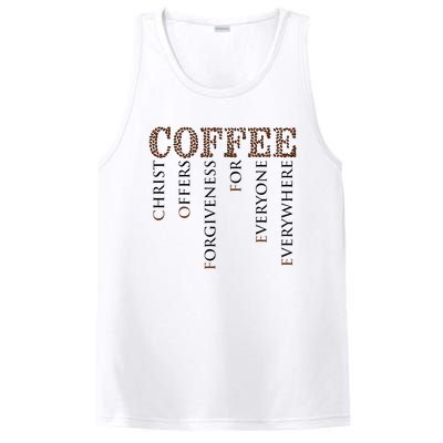 Coffee Christ Offers Forgiveness For Everyone Everywhere PosiCharge Competitor Tank