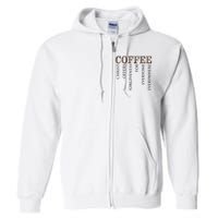 Coffee Christ Offers Forgiveness For Everyone Everywhere Full Zip Hoodie