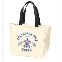 Cockroach Cove Oahu Hawaii Sea Turtle Zip Tote Bag