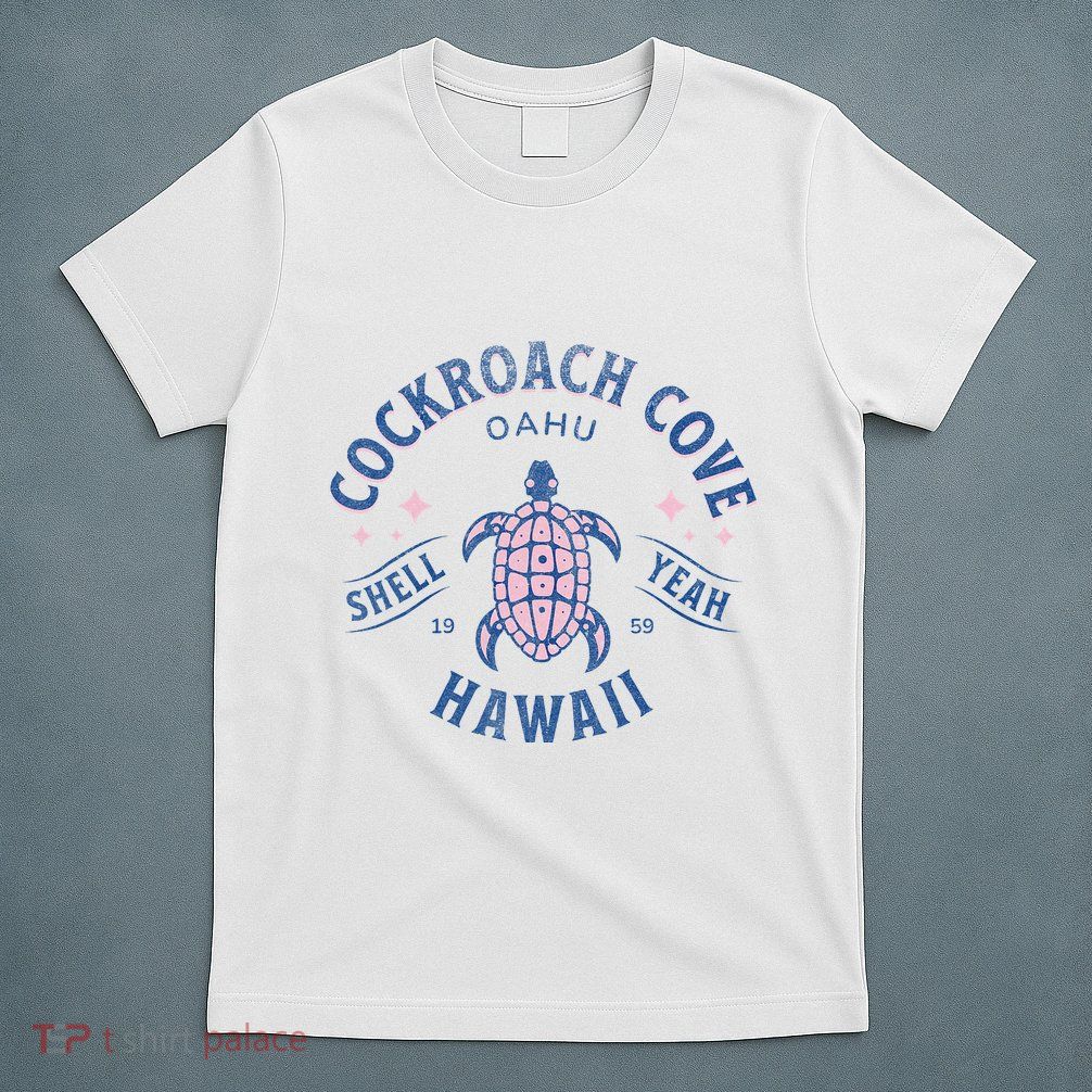 Cockroach Cove Oahu Hawaii Sea Turtle T-Shirt