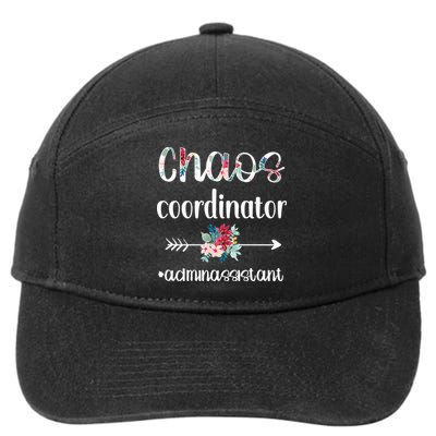Chaos Coordinator Office Administrative Assistant Day 7-Panel Snapback Hat