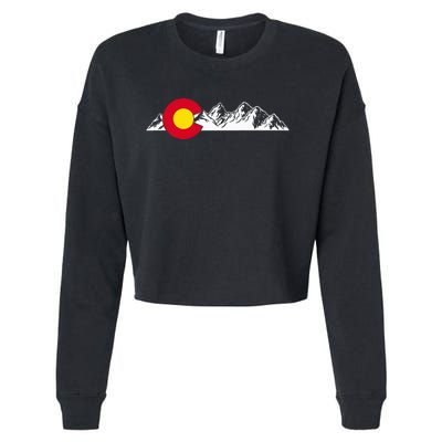 Colorado Cropped Pullover Crew