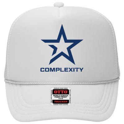 Complexity High Crown Mesh Back Trucker Hat