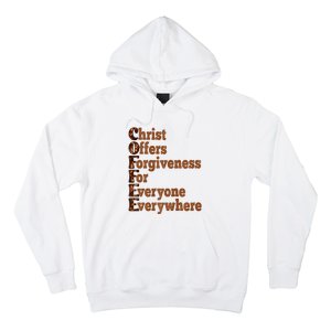 Coffee Christ Offers Forgiveness For Everyone Everywhere  Hoodie