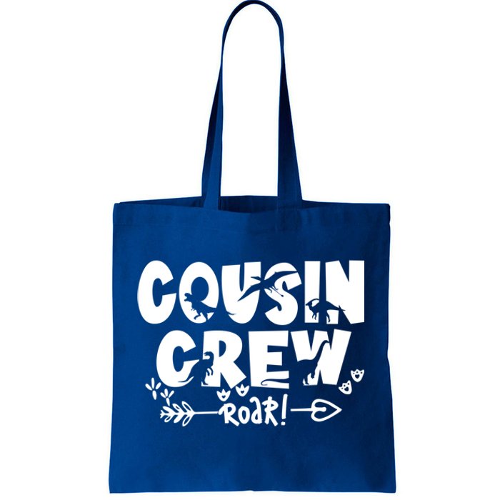 Cousin Crew Of Dinosaur Team Cousin Crew Meaningful Gift Tote Bag