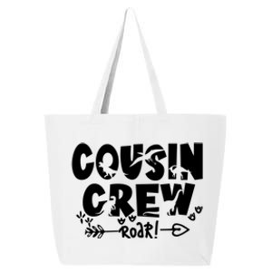 Cousin Crew Of Dinosaur Team Cousin Crew Meaningful Gift 25L Jumbo Tote